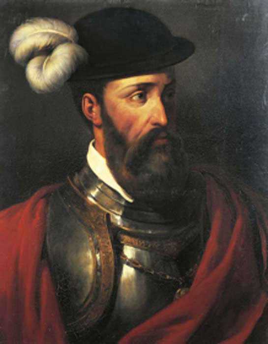 Portrait de Francisco Pizarro. (ORGPE / Domaine public)