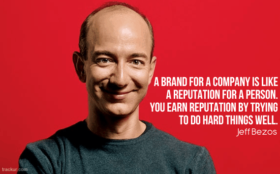 Citation de Jeff Bezos pour la meilleure biographie d'un entrepreneur
