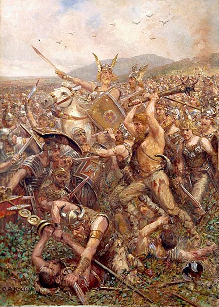 La bataille de Varus