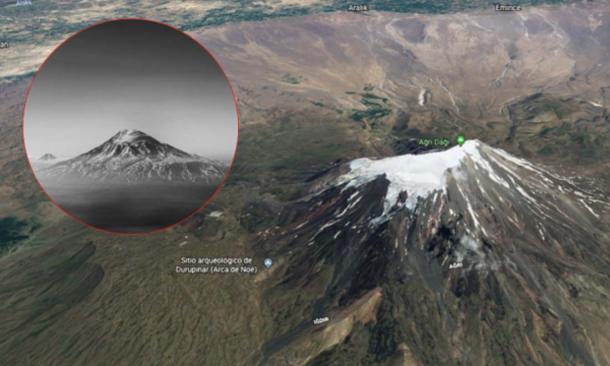 Le mont Ararat. (Capture d'écran via Google Maps/Flickr / Arman Ayva)