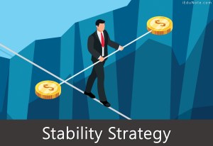 Stratégie de stabilité : Stratégie des voies vers la stabilité